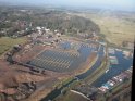 A wonderful aerial view of the marina