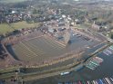 A wonderful aerial view of the marina