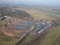 A wonderful aerial view of the marina