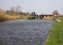 Approaching the final lock on the Rufford Branch of the Leeds-Liverpool Canal (lock number 8) - Jan 2006