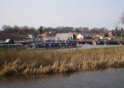 Nearly there ... a view across the marina showing the developing landscape work - Jan 2006